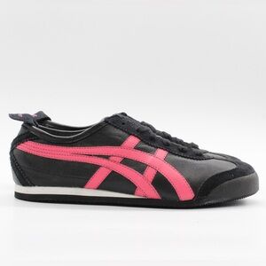 Vintage never worn Onitsuka Tiger Mexico 66 sample size 7 black pink